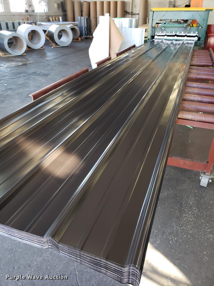 image for item EN9761 (50) sheets of metal roofing/siding