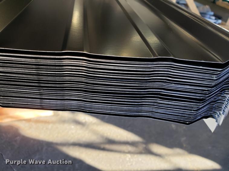 image for item EN9763 (50) sheets of metal roofing/siding