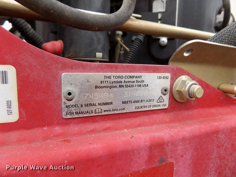 image for item EQ9042 Toro 74549 lawn mower