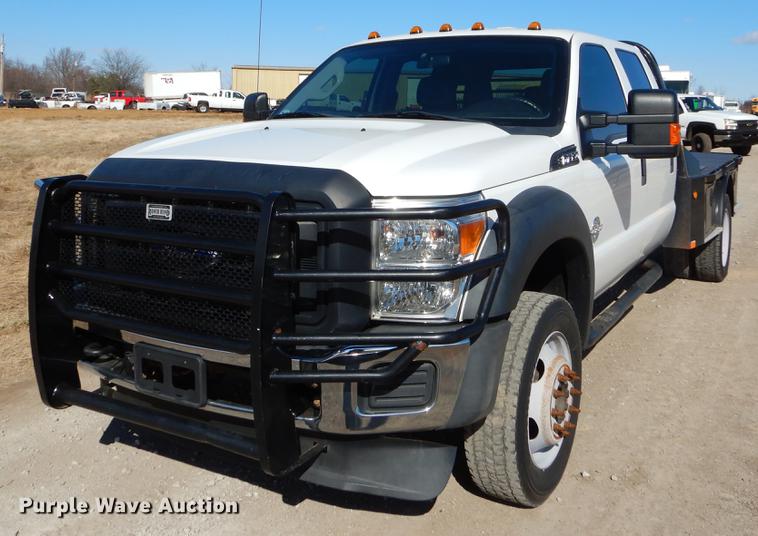 image for item ER9467 2015 Ford F450 Super Duty flatbed truck