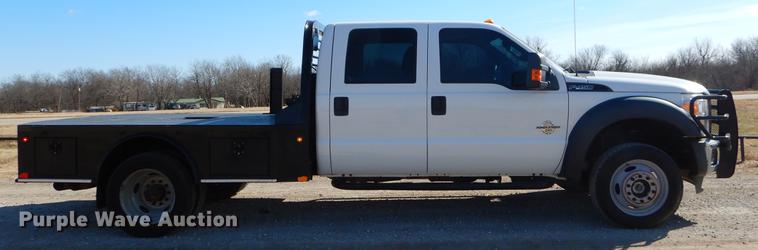 image for item ER9467 2015 Ford F450 Super Duty flatbed truck