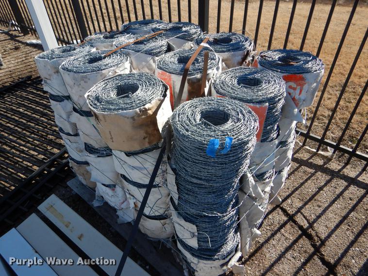 image for item FH9013 (48) rolls of Supremo barbed wire