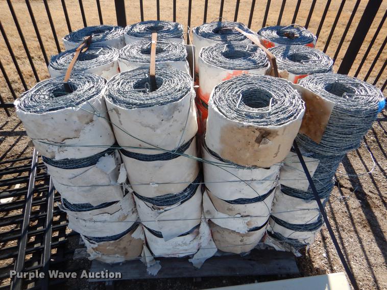 image for item FH9013 (48) rolls of Supremo barbed wire