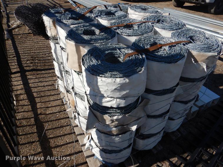 image for item FH9013 (48) rolls of Supremo barbed wire