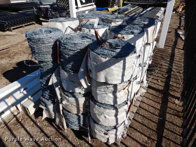 image for item FH9013 (48) rolls of Supremo barbed wire