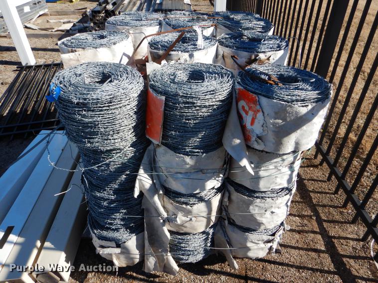 image for item FH9013 (48) rolls of Supremo barbed wire