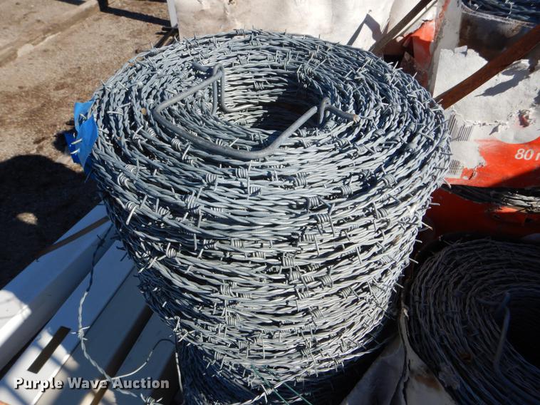 image for item FH9013 (48) rolls of Supremo barbed wire