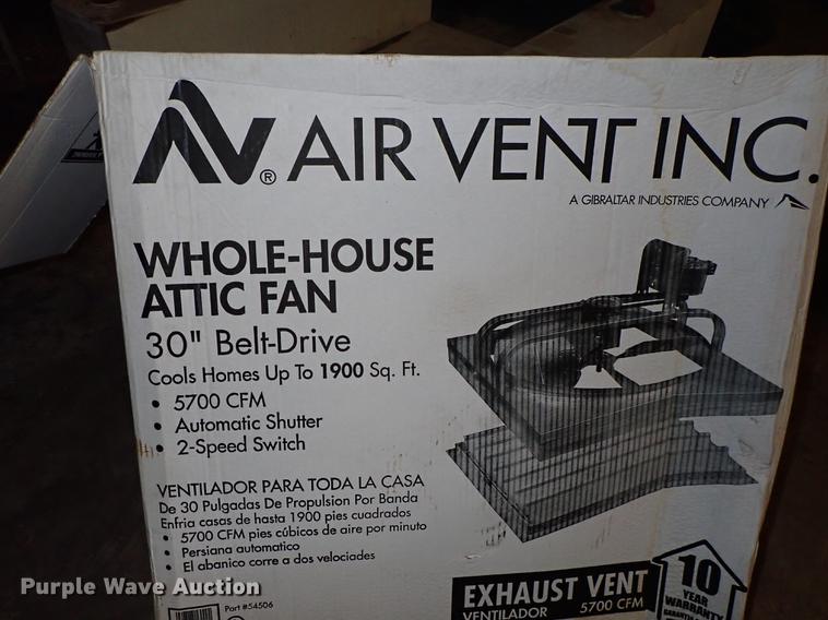 image for item FH9647 Fans, storm windows, and ventilation