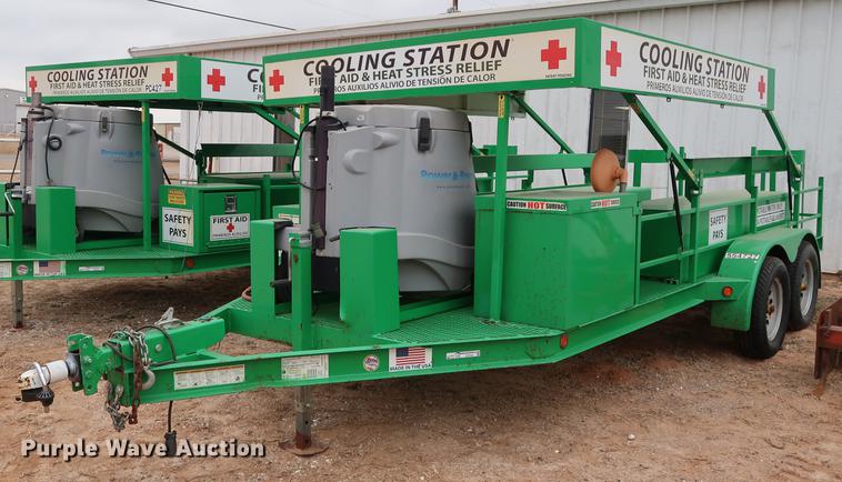 image for item FI9754 2013 Topeka Metal Specialties cooling trailer