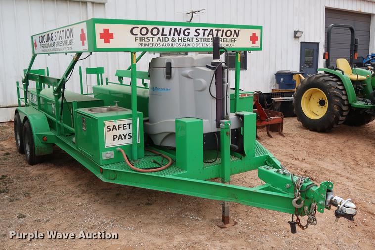 image for item FI9754 2013 Topeka Metal Specialties cooling trailer