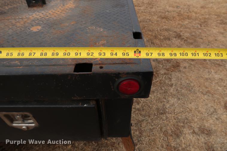 image for item FI9759 2009 Dodge Ram 3500HD Big Horn Edition Quad Cab flatbed pickup truck