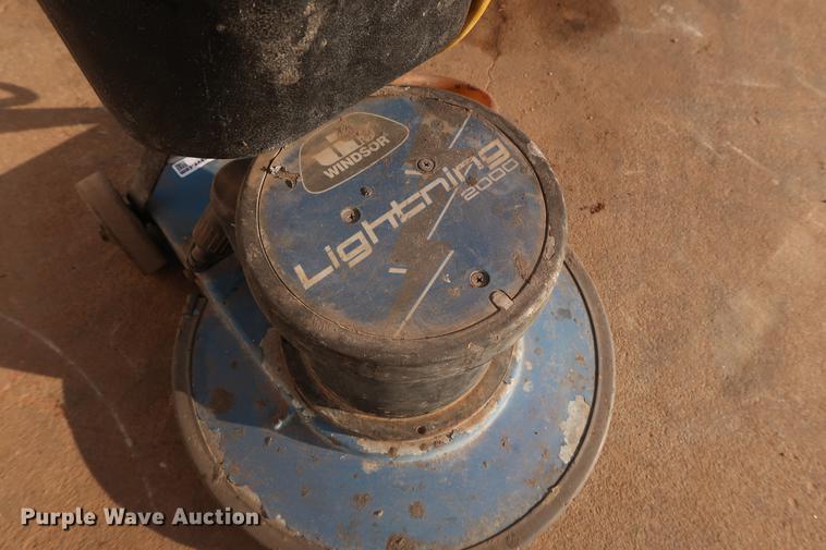 image for item FI9766 (2) Windsor finishing floor buffers