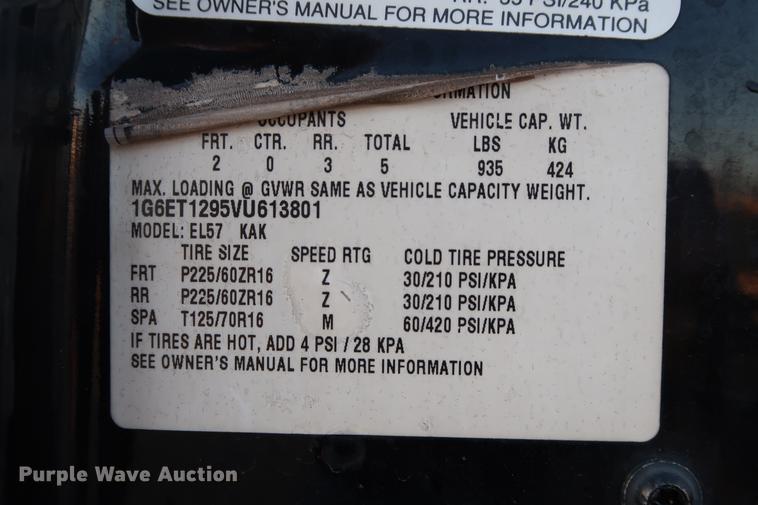 image for item FI9775 1997 Cadillac Eldorado