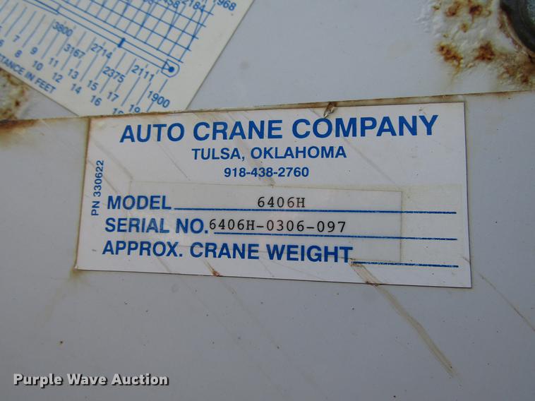 image for item FJ9607 2007 International 4400 service truck with crane