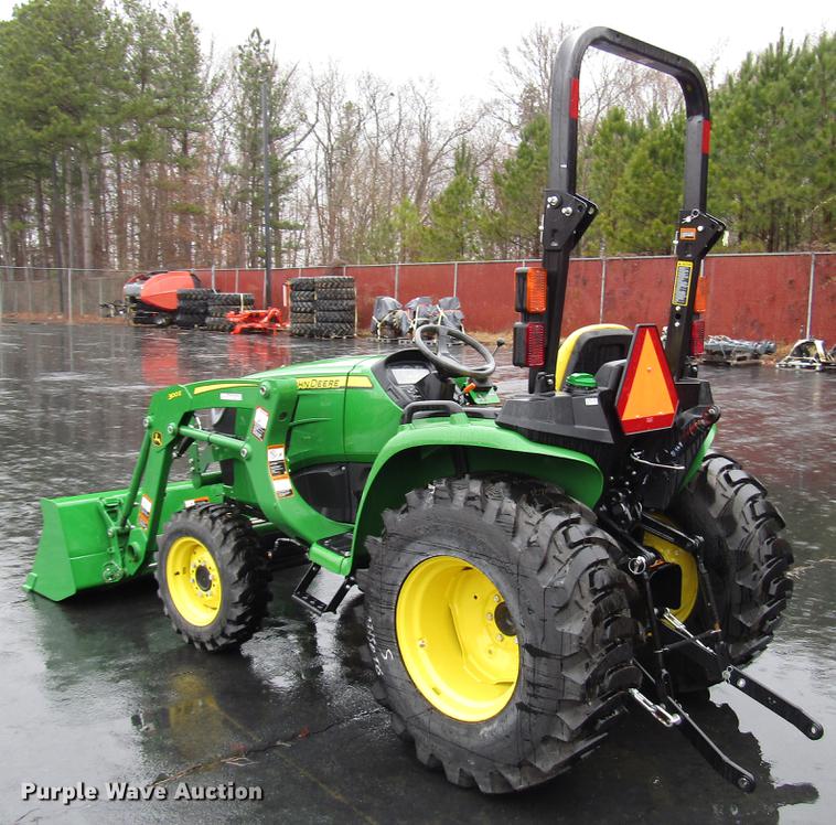 image for item FJ9610 2017 John Deere 3025E MFWD tractor
