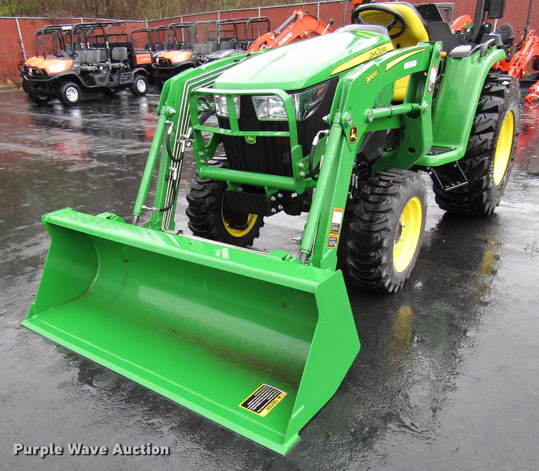 image for item FJ9610 2017 John Deere 3025E MFWD tractor