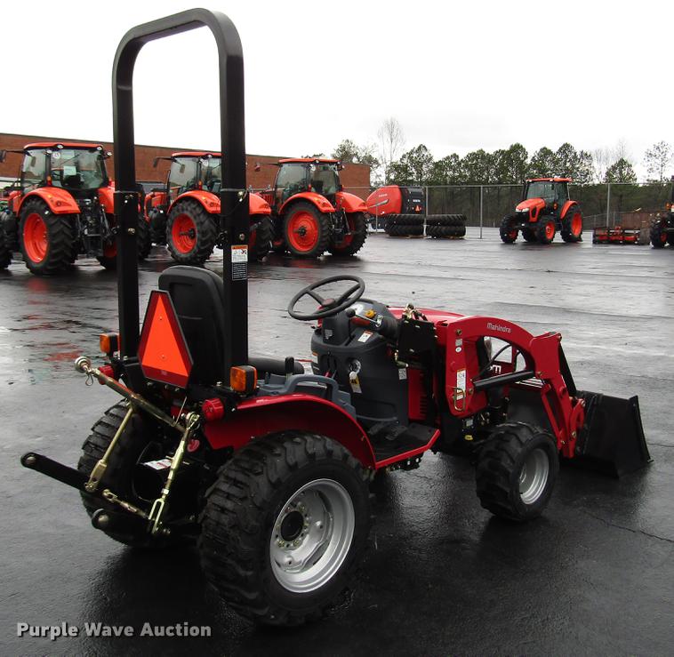 image for item FJ9612 2017 Mahindra eMax 22S MFWD tractor