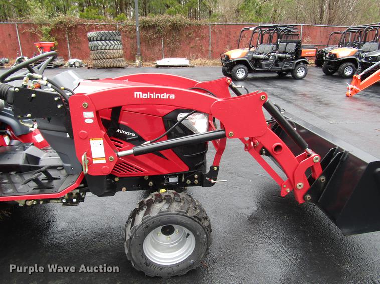 image for item FJ9612 2017 Mahindra eMax 22S MFWD tractor