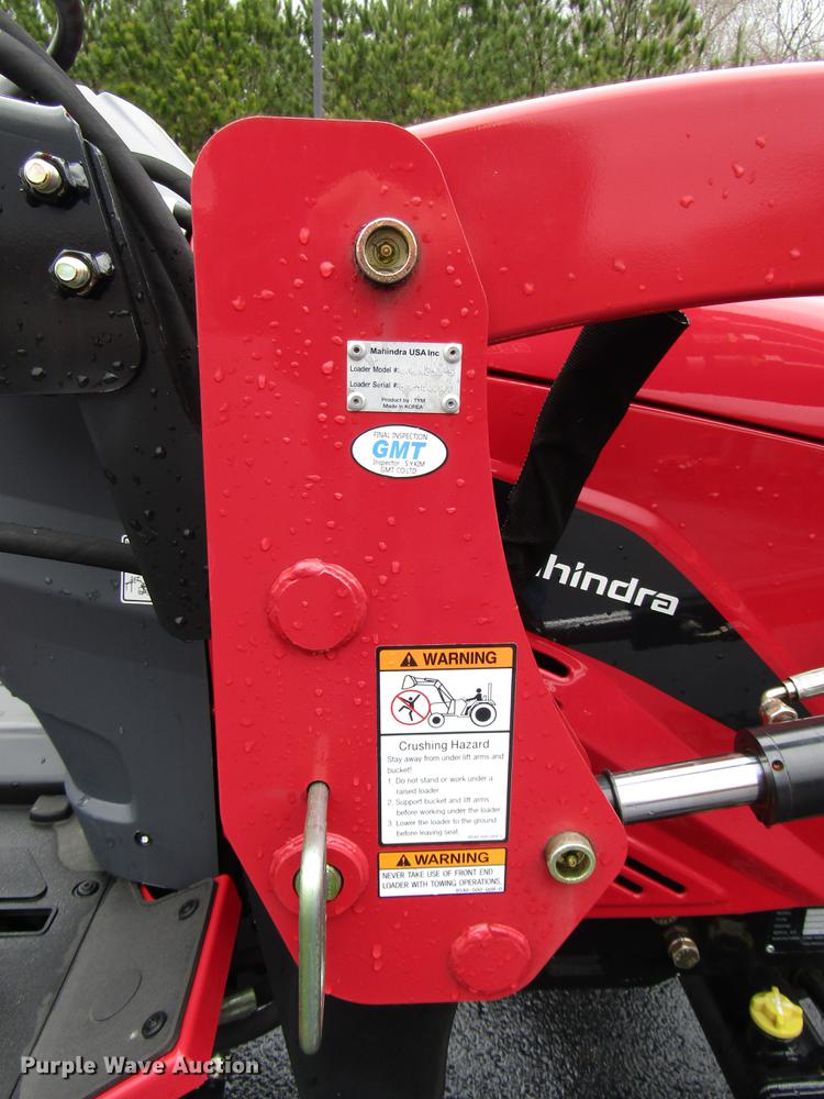 image for item FJ9612 2017 Mahindra eMax 22S MFWD tractor