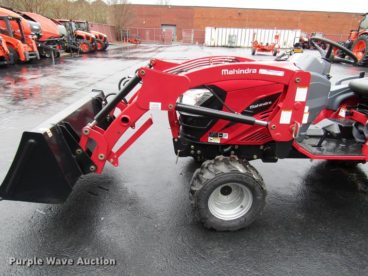 image for item FJ9612 2017 Mahindra eMax 22S MFWD tractor