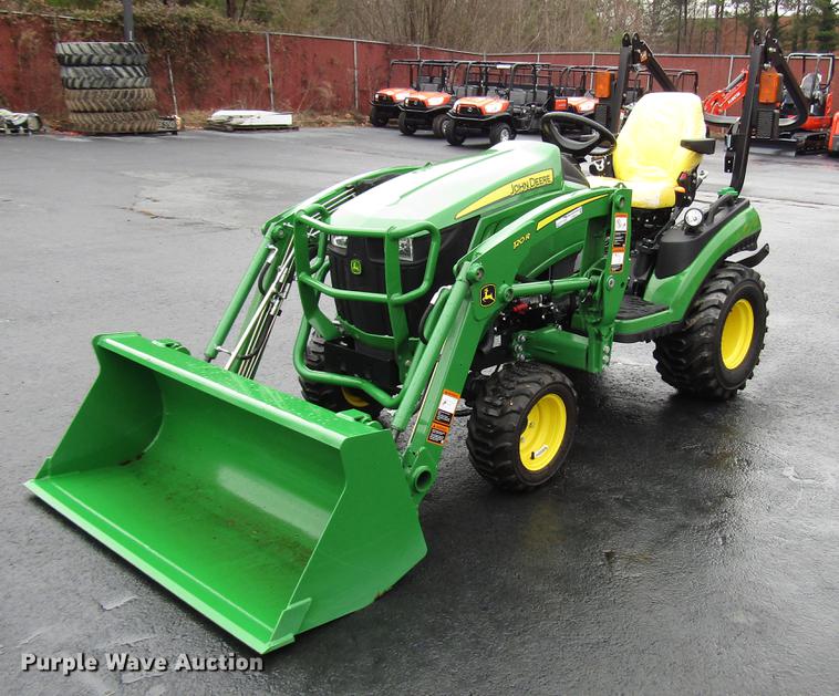 image for item FJ9614 2018 John Deere 1025R MFWD tractor