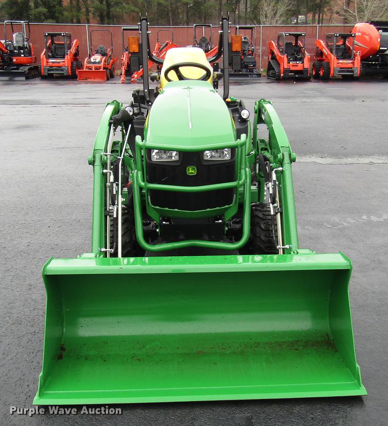 image for item FJ9614 2018 John Deere 1025R MFWD tractor