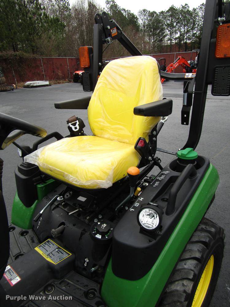 image for item FJ9614 2018 John Deere 1025R MFWD tractor