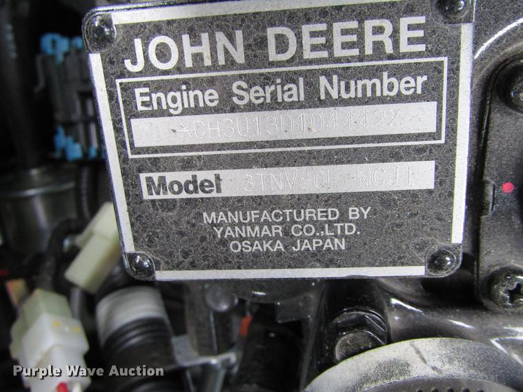 image for item FJ9614 2018 John Deere 1025R MFWD tractor