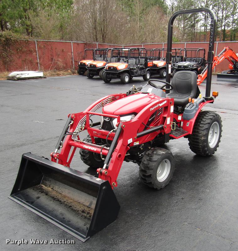 image for item FJ9615 Mahindra eMax 22S MFWD tractor