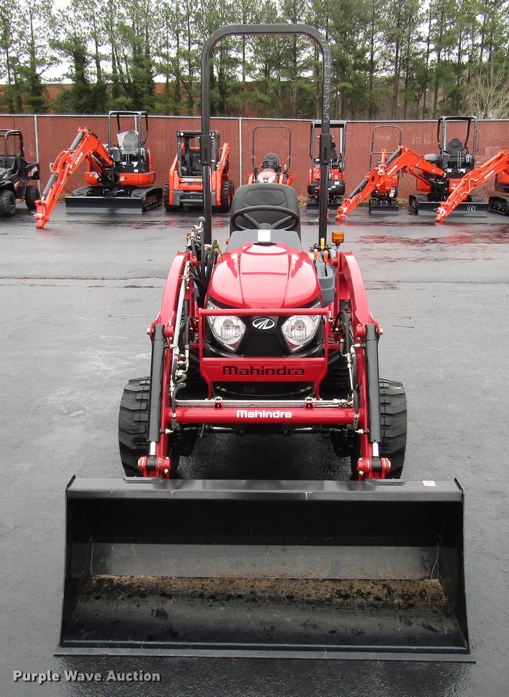 image for item FJ9615 Mahindra eMax 22S MFWD tractor