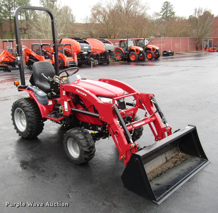 image for item FJ9615 Mahindra eMax 22S MFWD tractor