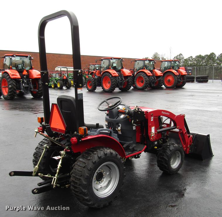 image for item FJ9615 Mahindra eMax 22S MFWD tractor