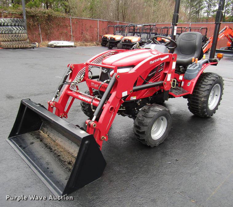 image for item FJ9615 Mahindra eMax 22S MFWD tractor
