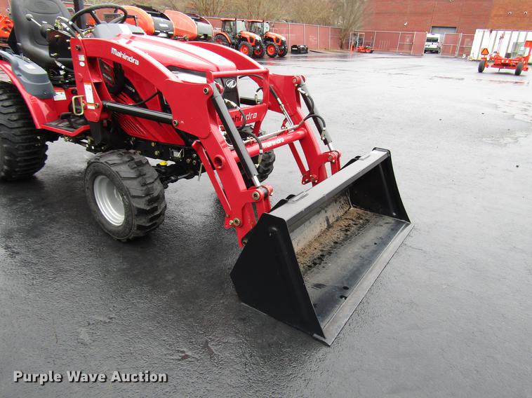 image for item FJ9615 Mahindra eMax 22S MFWD tractor