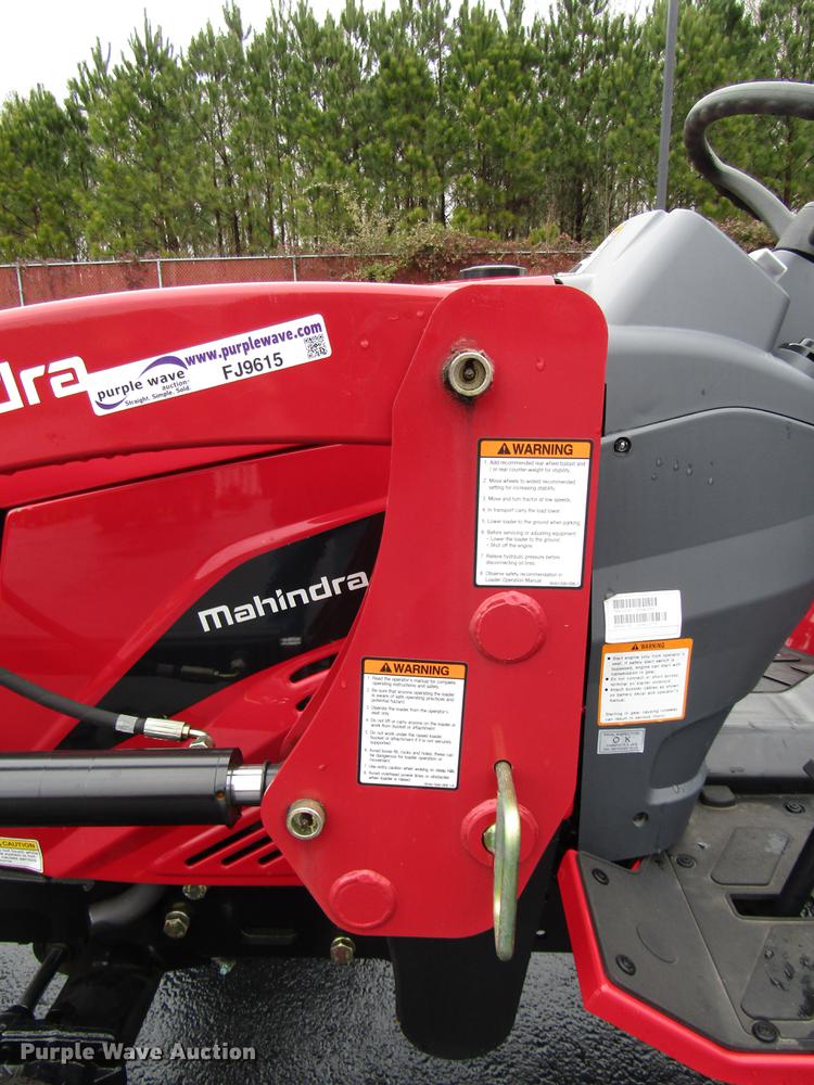 image for item FJ9615 Mahindra eMax 22S MFWD tractor