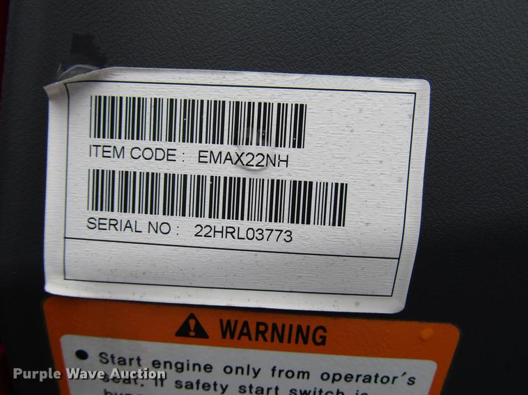 image for item FJ9615 Mahindra eMax 22S MFWD tractor