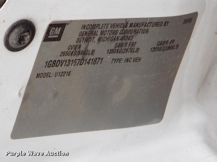 image for item FQ9506 2007 Chevrolet Uplander van