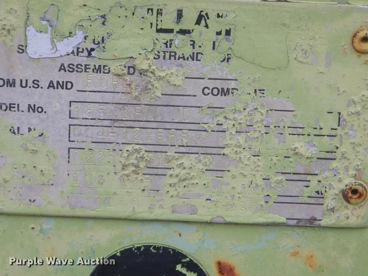 image for item FQ9542 Sullair 185DPCJD air compressor