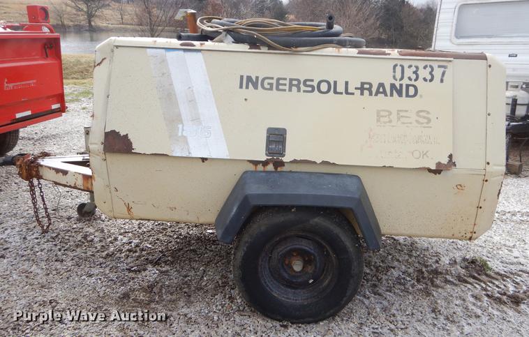 image for item FQ9555 1996 Ingersoll Rand P185 air compressor