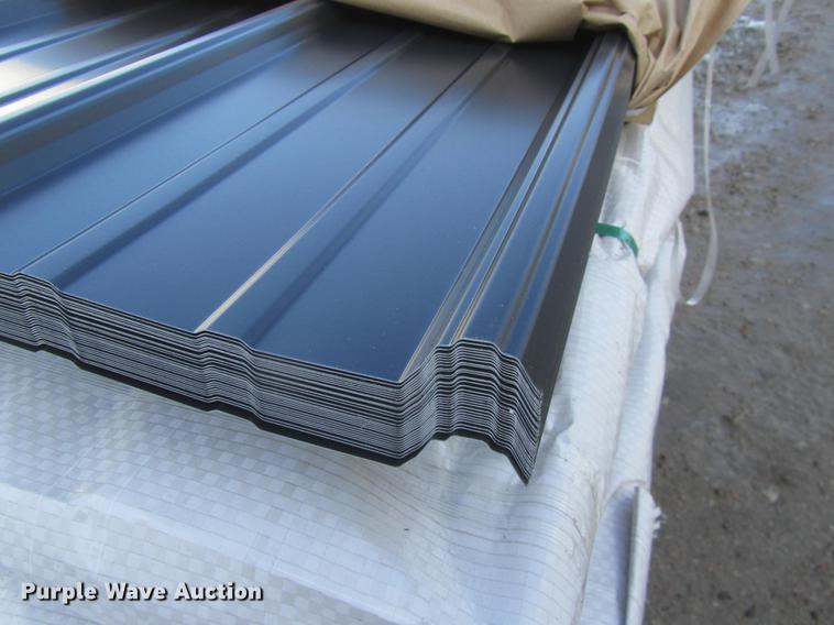 image for item G1607 (30) sheets of metal siding/roofing