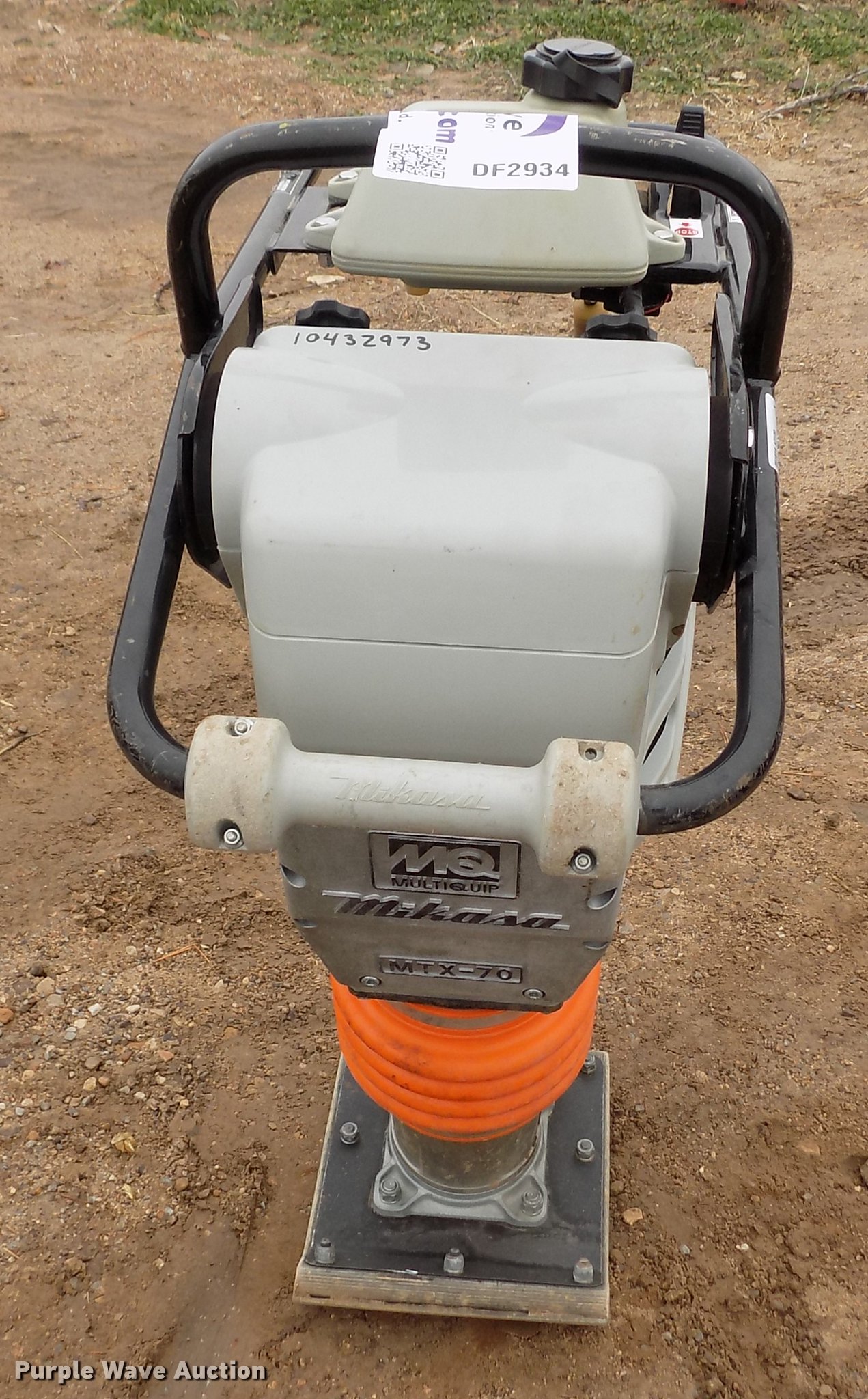 Mikasa MTX70 compactor in Liberal, KS Item DF2934 sold Purple Wave