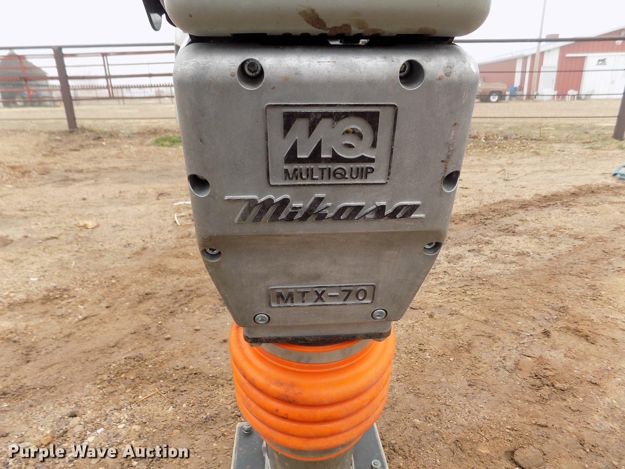 Mikasa MTX70 compactor in Liberal, KS Item DF2934 sold Purple Wave