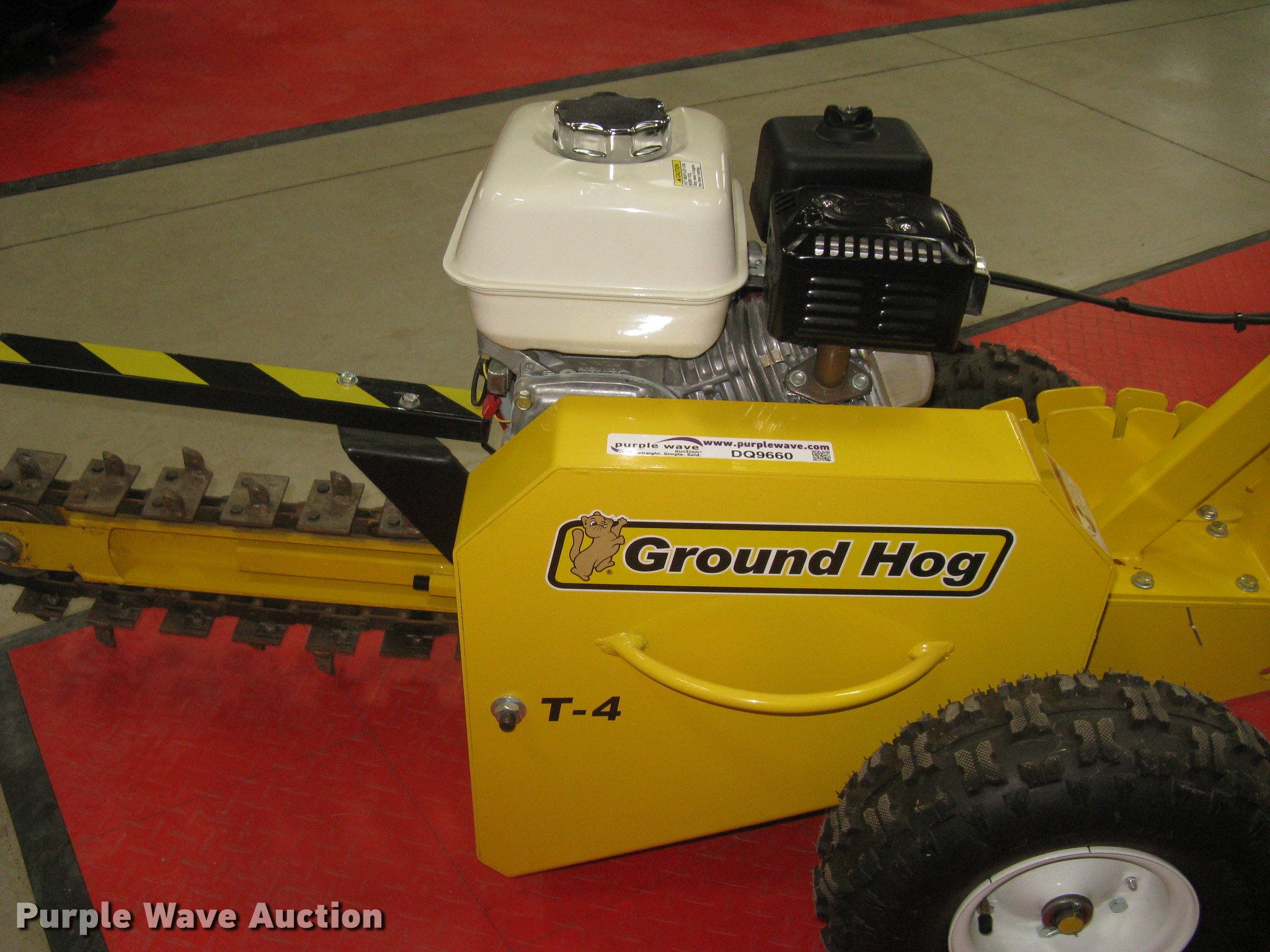 Ground Hog T4HS18 trencher in Wichita, KS Item DQ9660 sold Purple