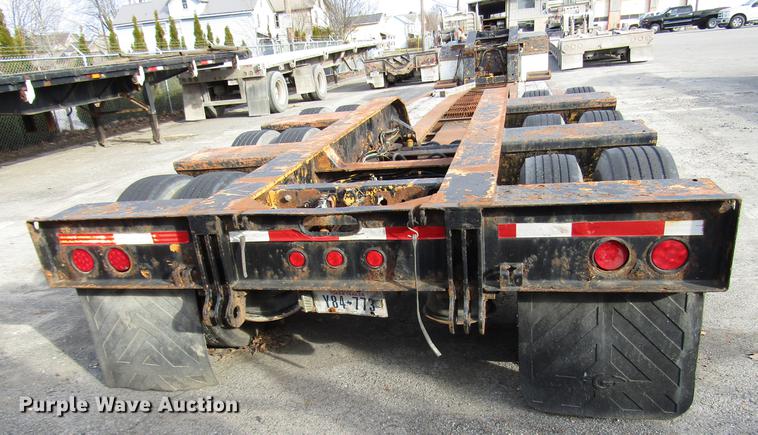 image for item DB6950 2006 Trail King lowboy equipment trailer
