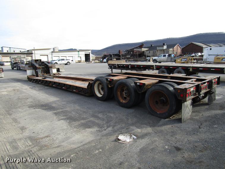 image for item DB6950 2006 Trail King lowboy equipment trailer