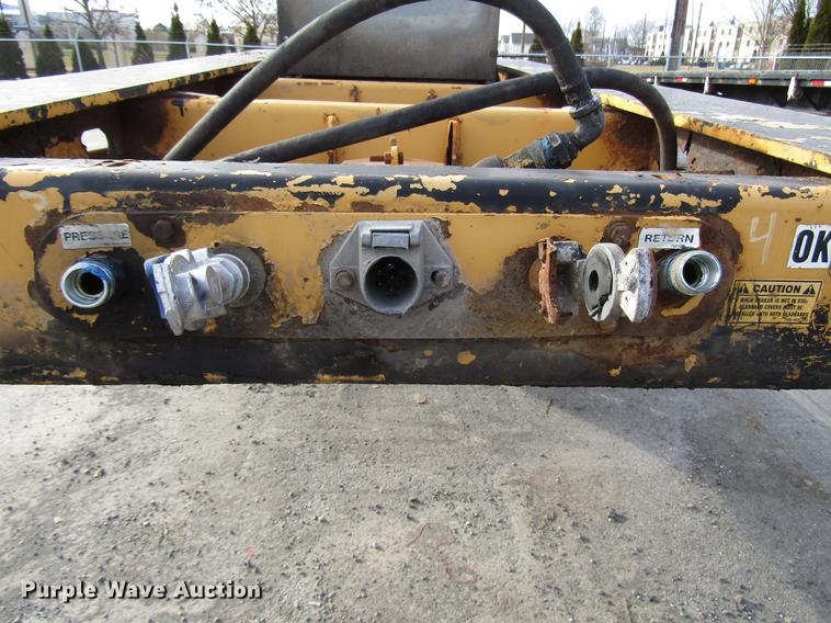 image for item DB6950 2006 Trail King lowboy equipment trailer