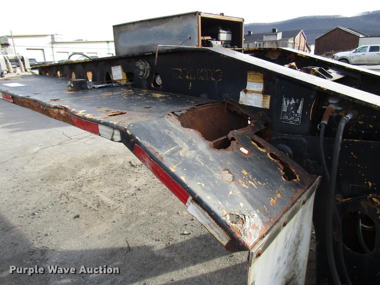 image for item DB6950 2006 Trail King lowboy equipment trailer