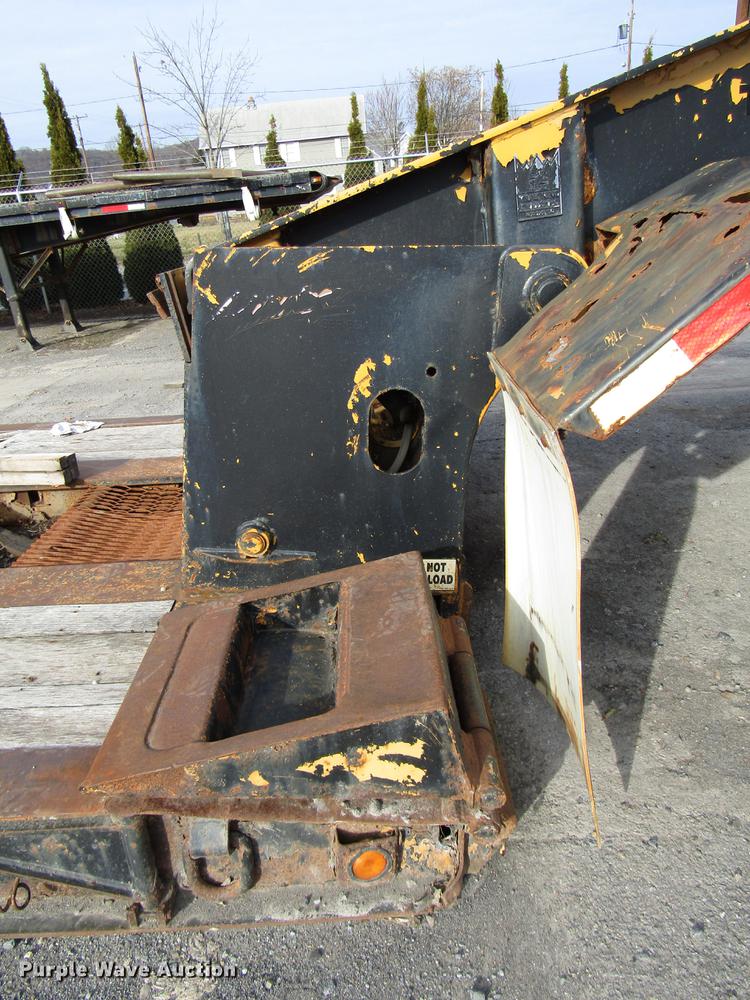 image for item DB6950 2006 Trail King lowboy equipment trailer