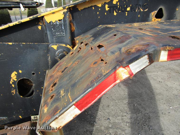 image for item DB6950 2006 Trail King lowboy equipment trailer
