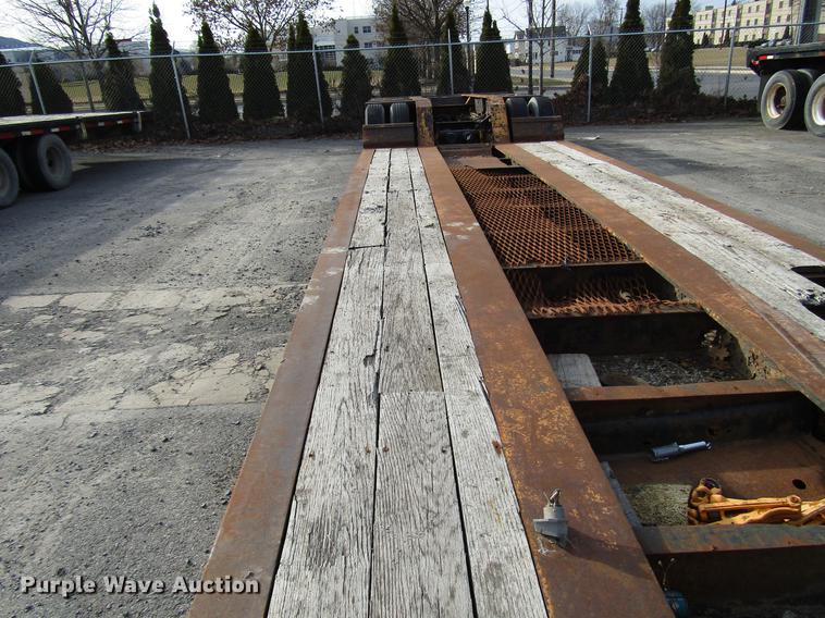 image for item DB6950 2006 Trail King lowboy equipment trailer